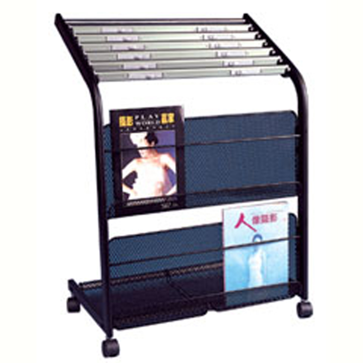 二層報(bào)刊雜(zá)志(zhì)架